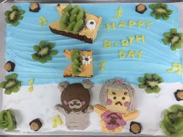 お誕生日ケーキ